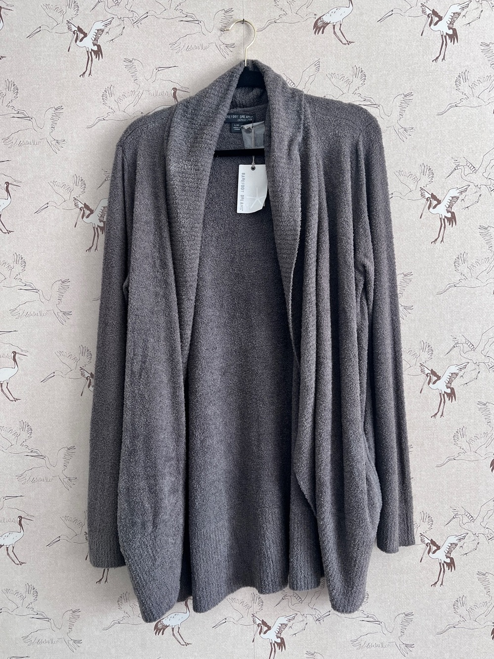 NWT barefoot dreams open front cardigan